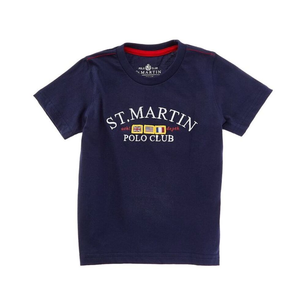 Polo Club St. Martin Boys  Crewneck T-Shirt, Blue